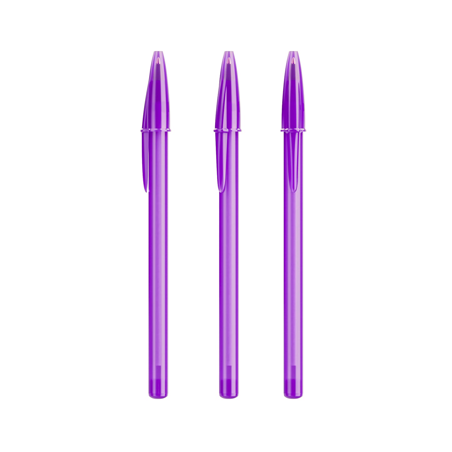 Violet Transparent / Violet Transparent /  Encre Noire