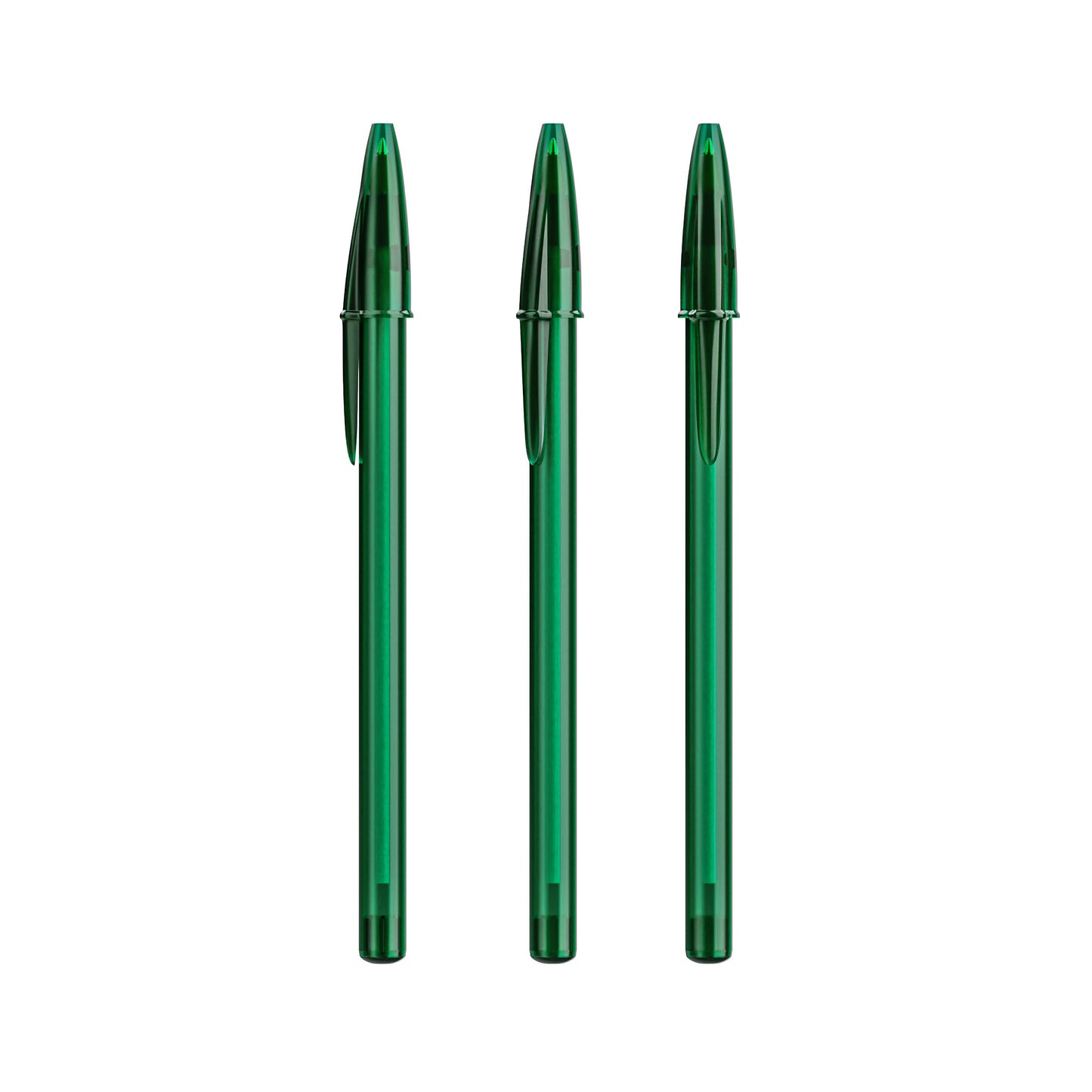 Vert Clair Transparent / Vert Clair Transparent / Encre Bleue
