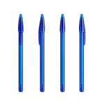 Bleu Foncé Transparent / Bleu Foncé Transparent /  Encre Bleue