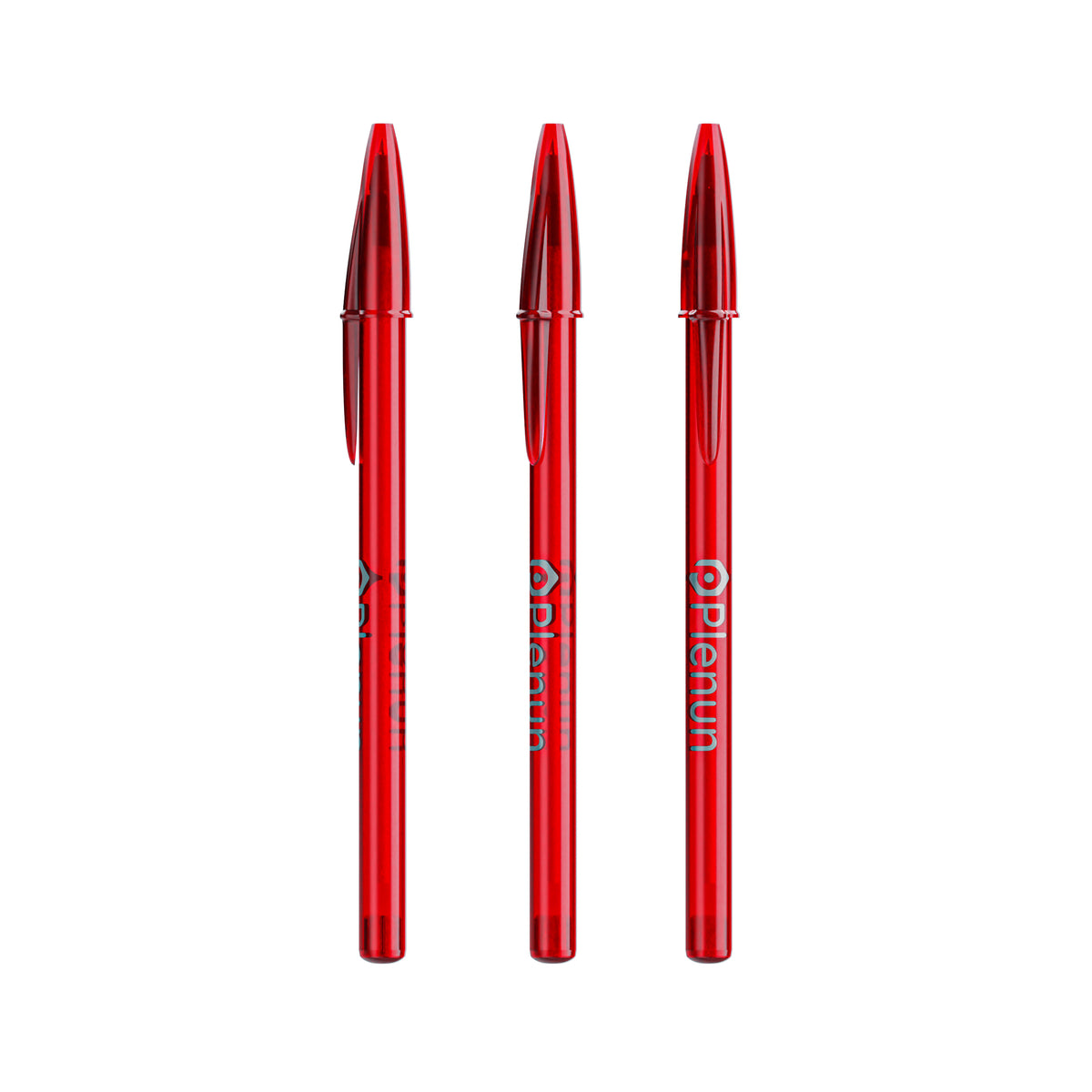 Rouge Transparent / Rouge Transparent / Encre Bleue