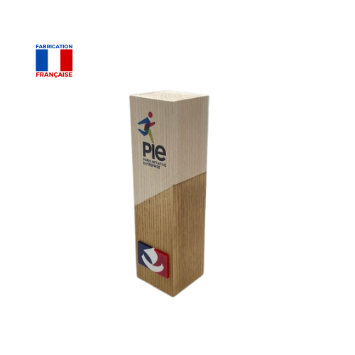 Trophée VERTICAL BOIS 26cm