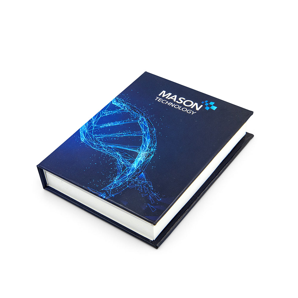 Bloc-notes adhésifs avec couverture rigide