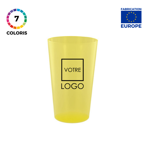 Gobelet Plastique Réutilisable - 50 cl