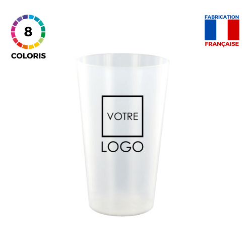 Gobelet Plastique Réutilisable - 60 cl