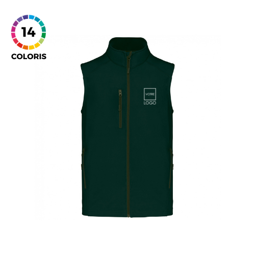 Veste Technique Sans Manche Unisexe