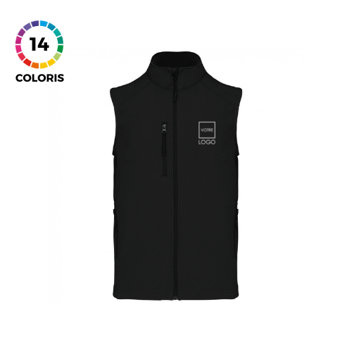 Veste Technique Sans Manche Unisexe