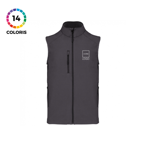 Veste Technique Sans Manche Unisexe