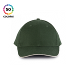 Casquette Unisexe 6 panneaux