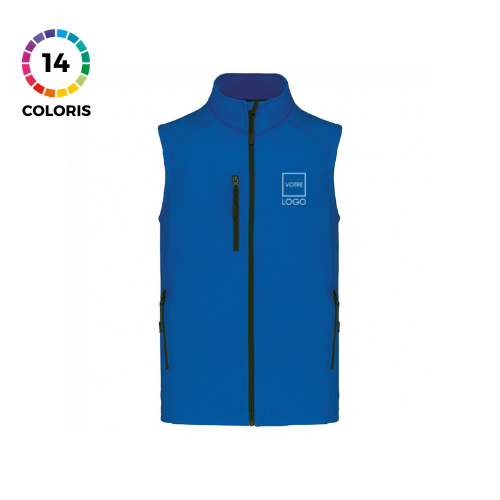 Veste Technique Sans Manche Unisexe