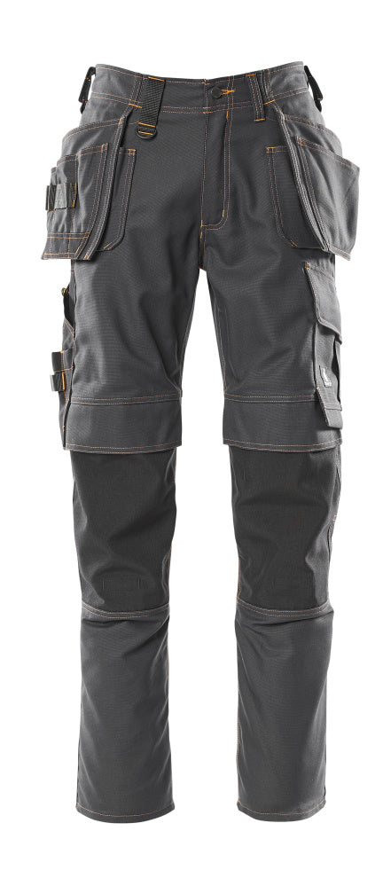 YOUNG Pantalon avec poches flottantes - Noir