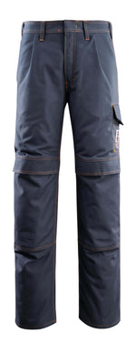 MULTISAFE Pantalon avec poches genouillères - Marine foncé