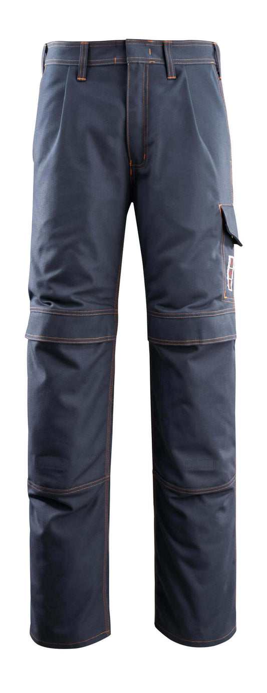 MULTISAFE Pantalon avec poches genouillères - Marine foncé