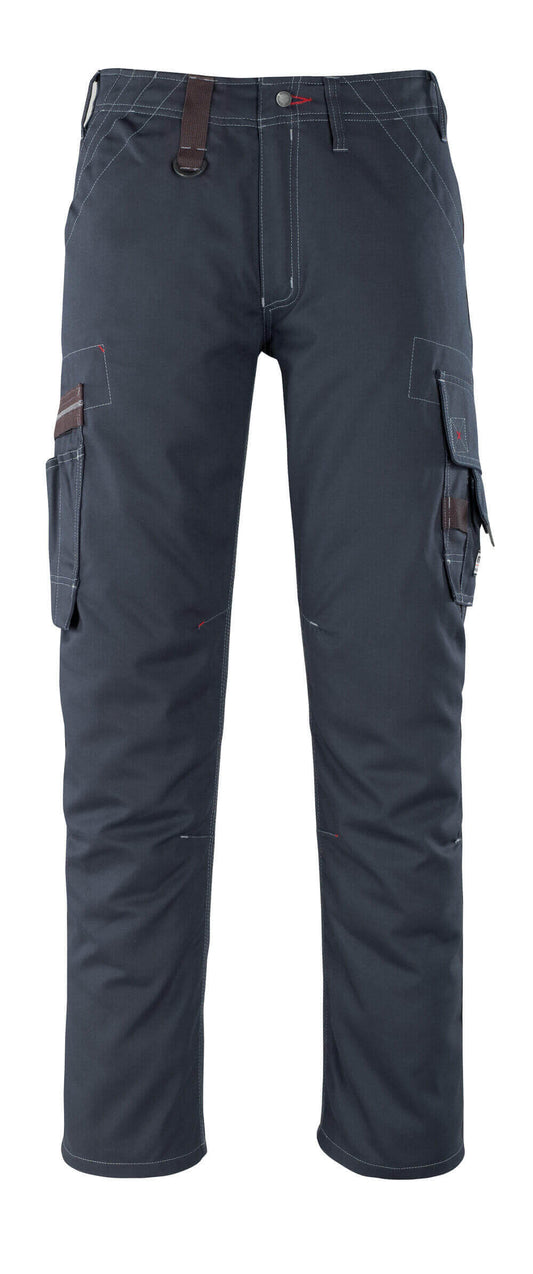 FRONTLINE Pantalon avec poches cuisse - Marine foncé