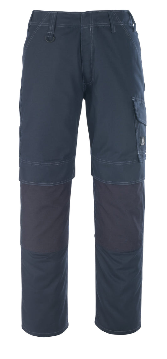 INDUSTRY Pantalon avec poches genouillères - Marine foncé