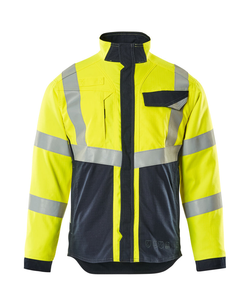 MULTISAFE Veste - Hi-vis Jaune/Marine foncé