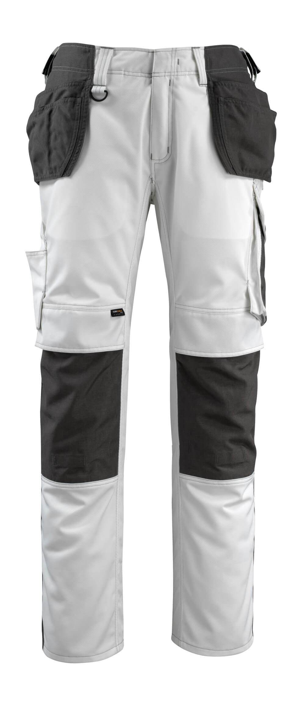 UNIQUE Pantalon avec poches flottantes - Blanc/Anthracite foncé