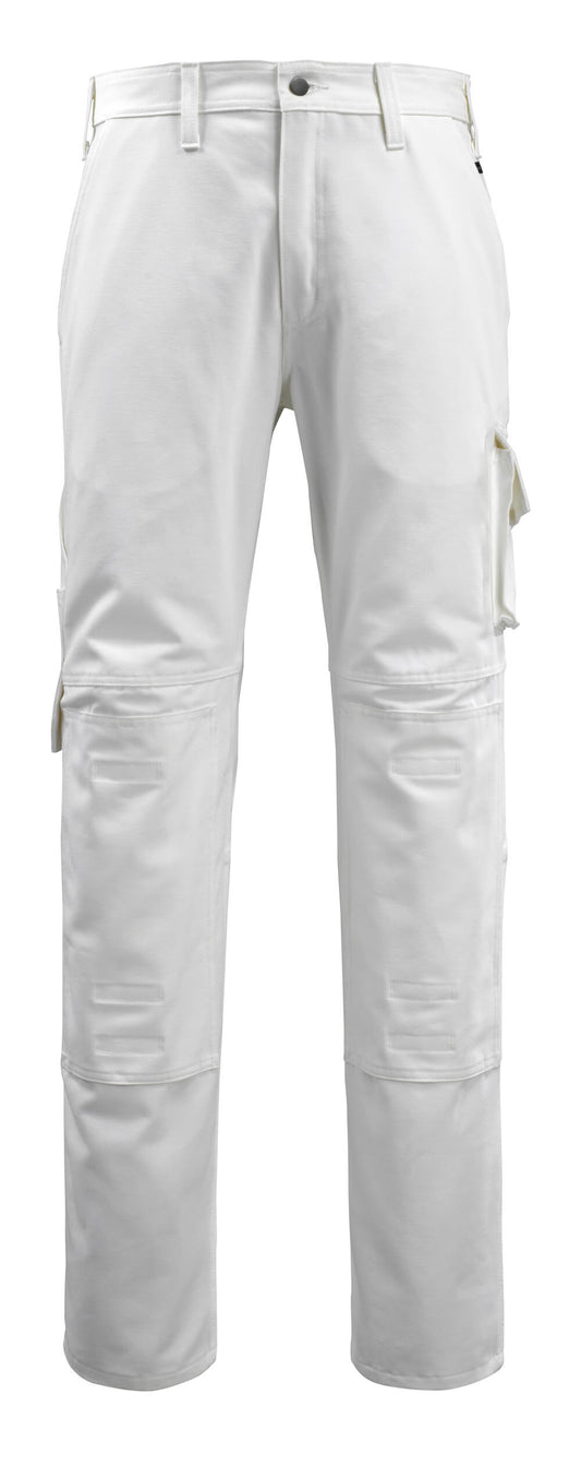 WORKWEAR Pantalon avec poches genouillères - Blanc