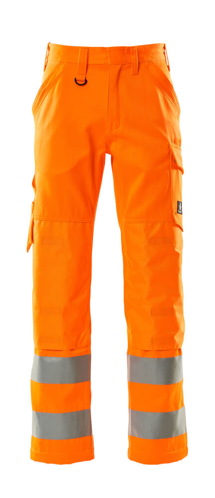 SAFE LIGHT Pantalon avec poches genouillères - Hi-vis Orange
