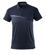 ADVANCED Polo avec poche poitrine - Marine foncé