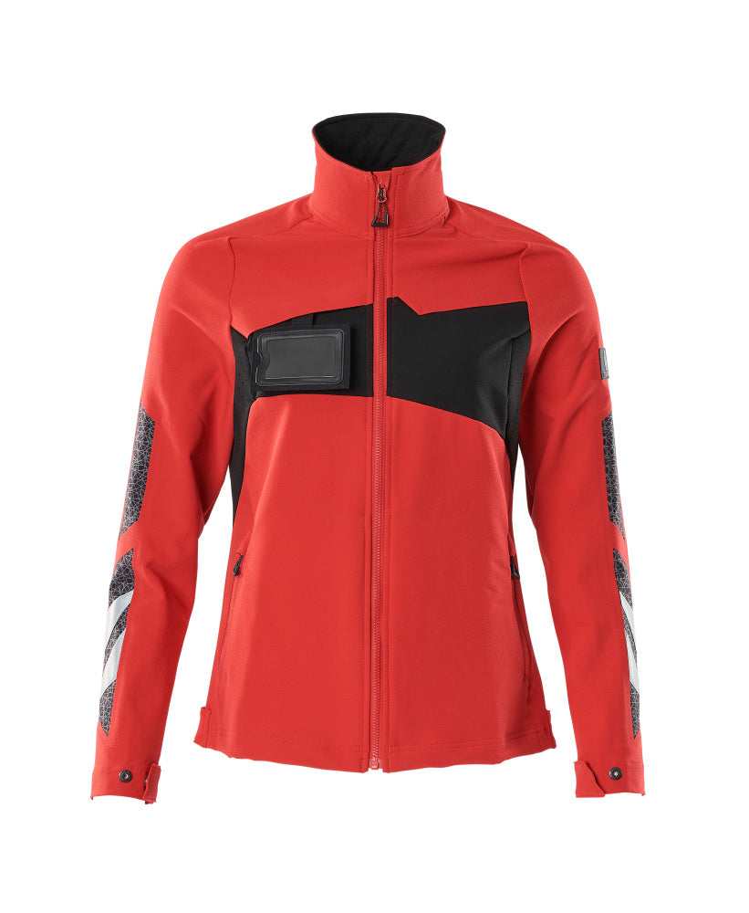 ACCELERATE Veste - Rouge trafic/Noir