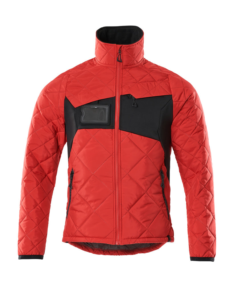 ACCELERATE Veste thermique - Rouge trafic/Noir