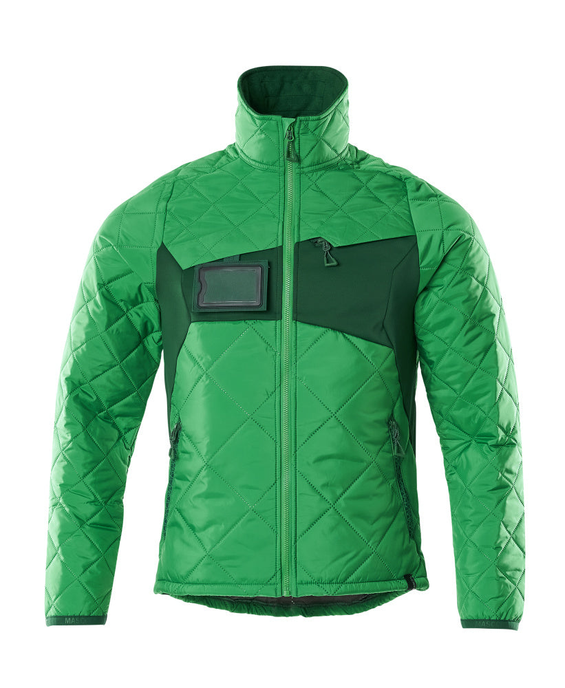ACCELERATE Veste thermique - Vert gazon/Vert bouteille