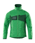 ACCELERATE Veste thermique - Vert gazon/Vert bouteille