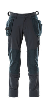 ACCELERATE Pantalon avec poches flottantes - Marine foncé