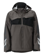 ACCELERATE Veste grand froid - Anthracite foncé/Noir