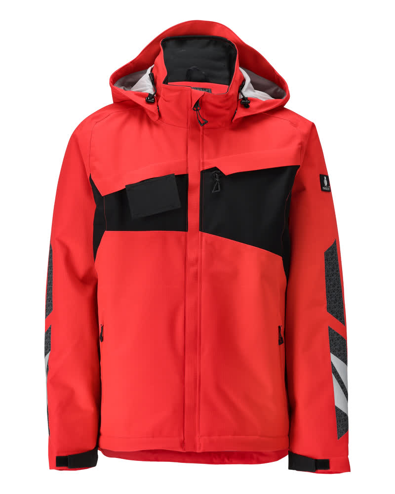 ACCELERATE Veste grand froid - Rouge trafic/Noir