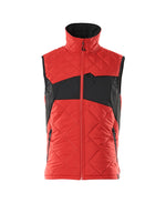ACCELERATE Gilet thermique - Rouge trafic/Noir