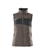ACCELERATE Gilet thermique - Anthracite foncé/Noir