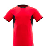 ACCELERATE T-shirt - Rouge trafic/Noir