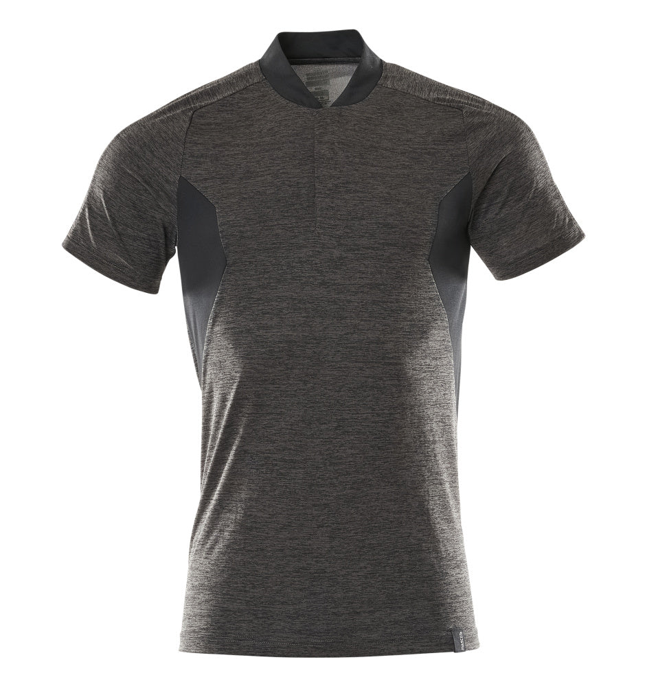 ACCELERATE Polo - Anthracite foncé/Noir