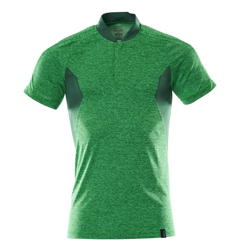 ACCELERATE Polo - Vert gazon/Vert bouteille