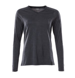 ACCELERATE T-shirt, manches longues - Marine foncé chiné