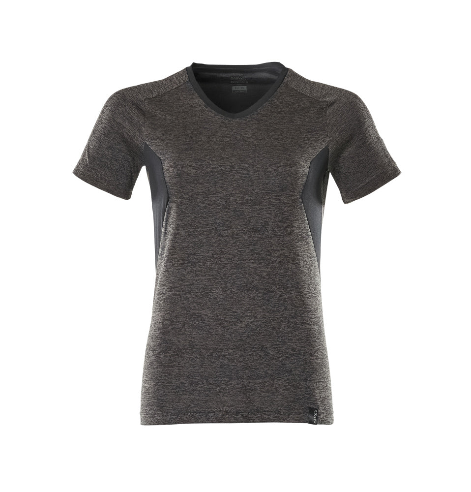 ACCELERATE T-shirt - Anthracite foncé  chiné/Noir