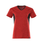 ACCELERATE T-shirt - Rouge trafic/Noir