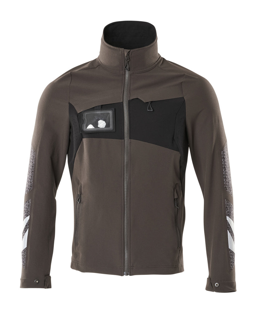 ACCELERATE Veste - Anthracite foncé/Noir