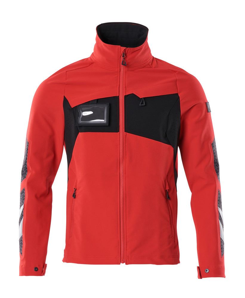 ACCELERATE Veste - Rouge trafic/Noir