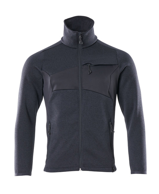 ACCELERATE Pull zippé - Marine foncé
