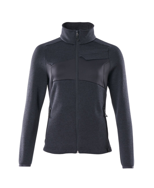 ACCELERATE Pull zippé - Marine foncé
