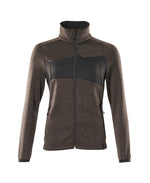 ACCELERATE Pull zippé - Anthracite foncé/Noir