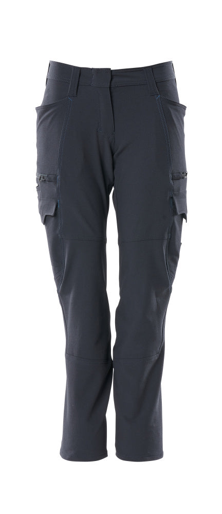 ACCELERATE Pantalon avec poches cuisse - Marine foncé
