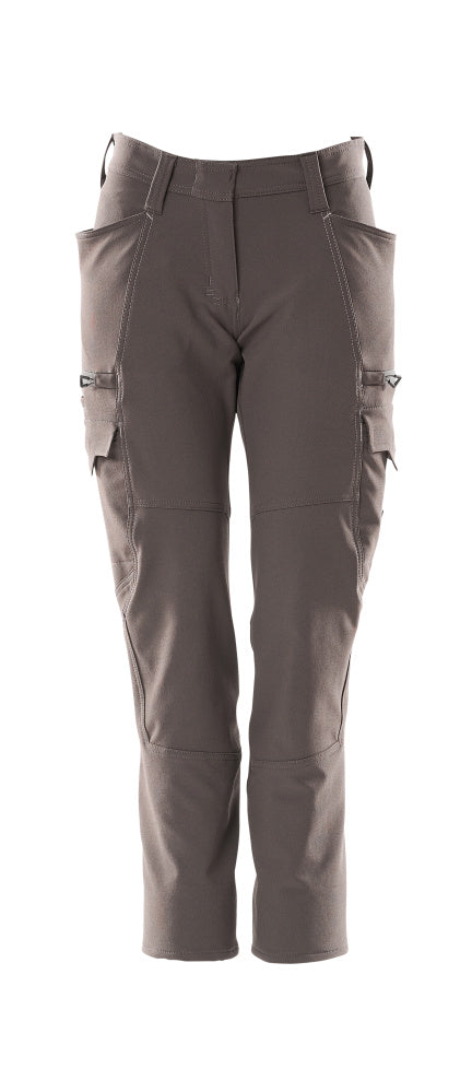 ACCELERATE Pantalon avec poches cuisse - Anthracite foncé
