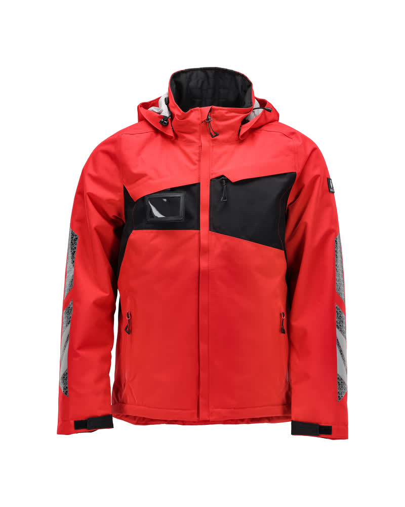 ACCELERATE Veste grand froid - Rouge trafic/Noir