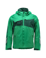ACCELERATE Veste grand froid - Vert gazon/Vert bouteille