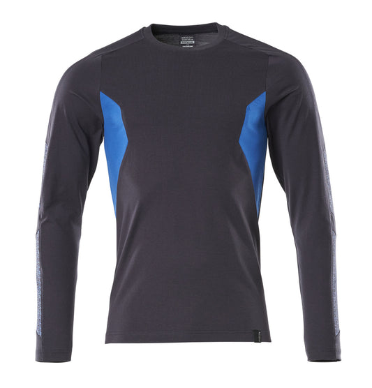 ACCELERATE T-shirt, manches longues - Marine foncé/Bleu olympien