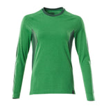 ACCELERATE T-shirt, manches longues - Vert gazon/Vert bouteille