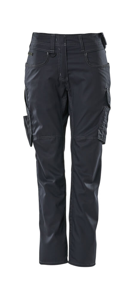UNIQUE Pantalon - Marine foncé